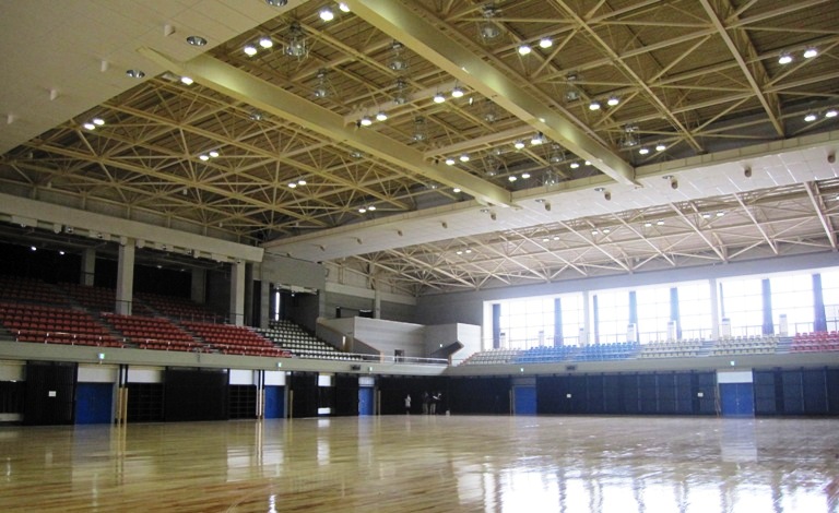 熊本県　体育館　宇土市民体育館